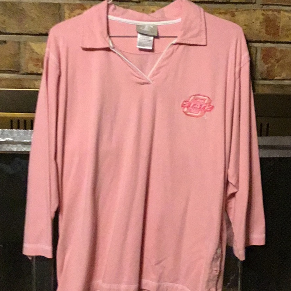 Reebok pink OK State university size XL shirt